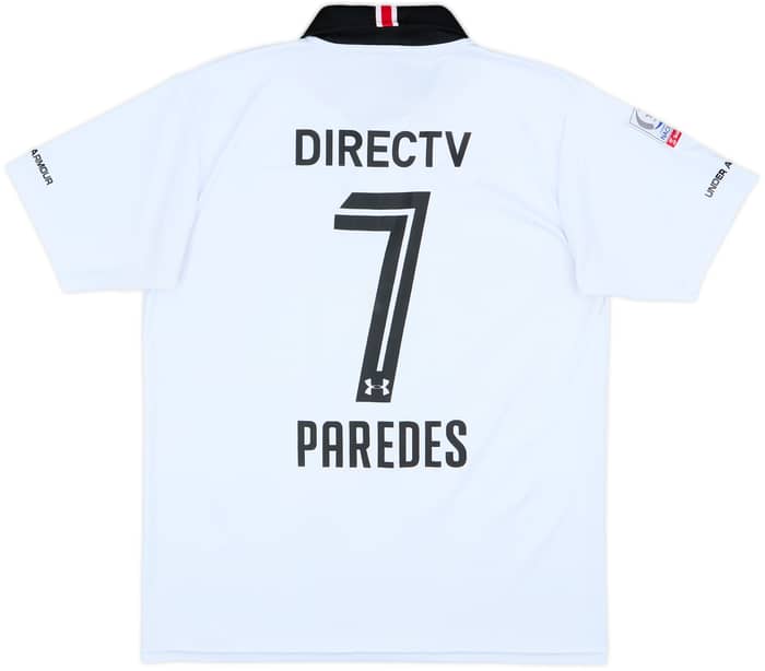 2017 Colo Colo Home Shirt Paredes #7 - 6/10 - (L)