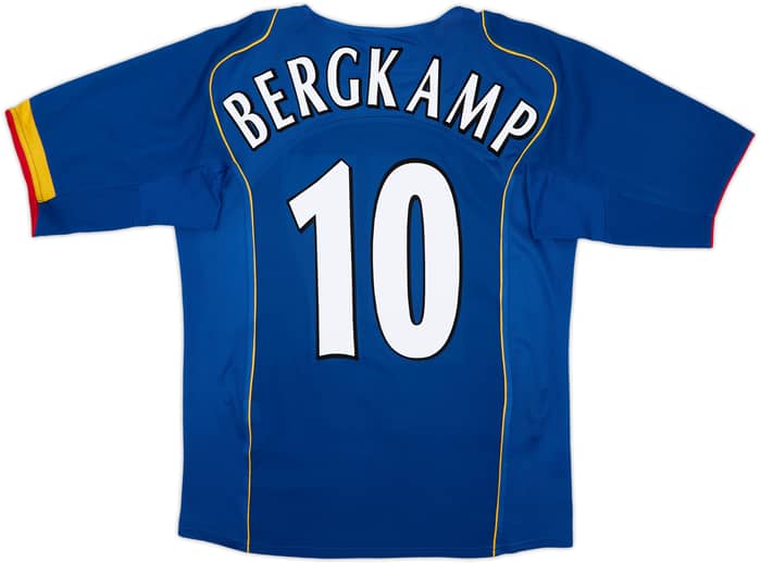 2004-06 Arsenal Away Shirt Bergkamp #10 - 7/10 - (S)
