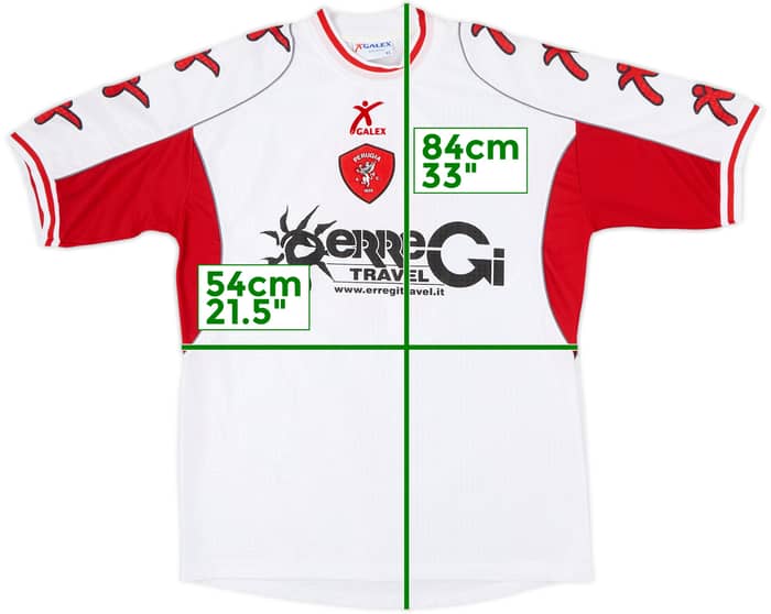2000-01 Perugia Youth Match Issue Away Shirt #13