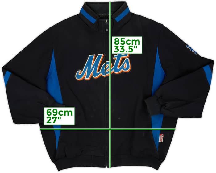 2010 New York Mets Majestic Therma Base Dugout Jacket - 5/10 - (XXL)