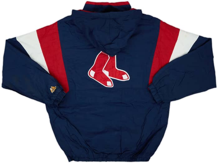 2000s Boston Red Sox Majestic 1/2 Zip Rain Coat - 6/10 - (XL)