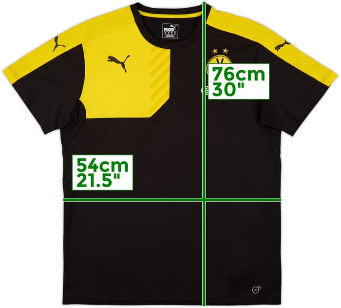 2015-16 Borussia Dortmund Puma Training Shirt - 9/10 - (XL)