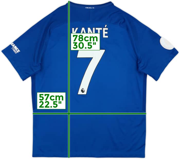 2017-18 Chelsea Home Shirt Kante #7 - 5/10 - (XL)