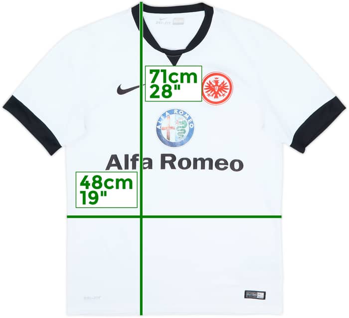 2014-15 Eintracht Frankfurt Away Shirt - 6/10 - (M)
