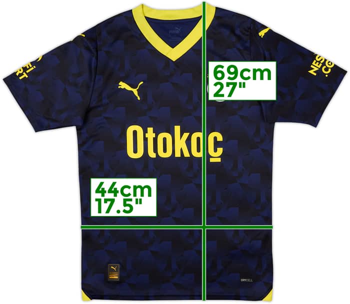 2023-24 Fenerbahce Third Shirt - 9/10 - (S)