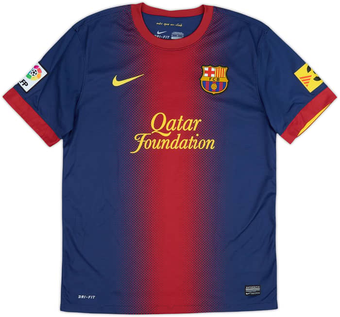 2012-13 Barcelona Home Shirt Messi #10 - 7/10 - (M)