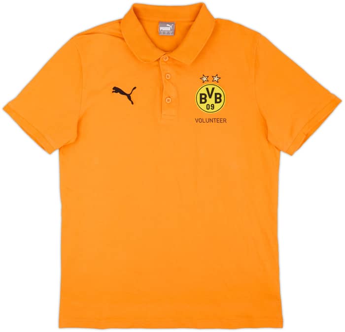 2018-19 Borussia Dortmund Puma 'Volunteer' Polo Shirt - 8/10 - (M)