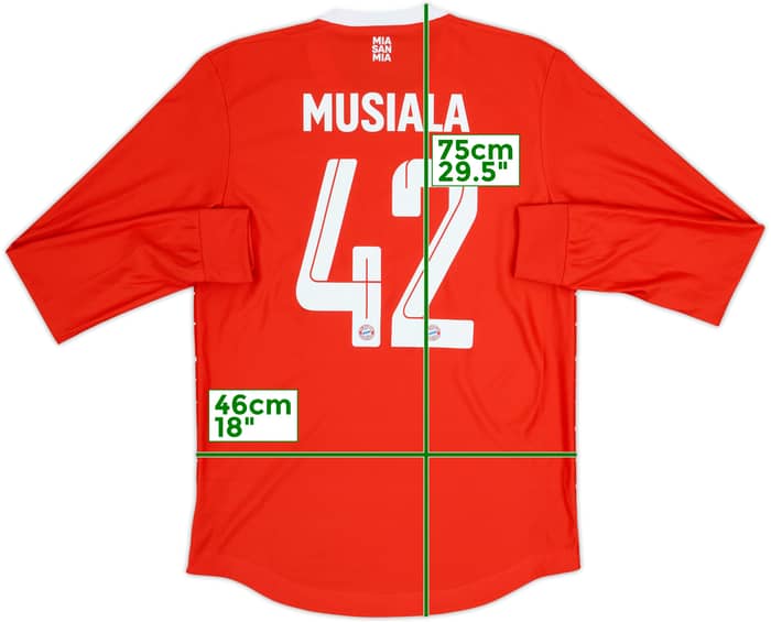 2022-23 Bayern Munich Maillot domicile ML version joueur Musiala #42 - 10/10 - (S)