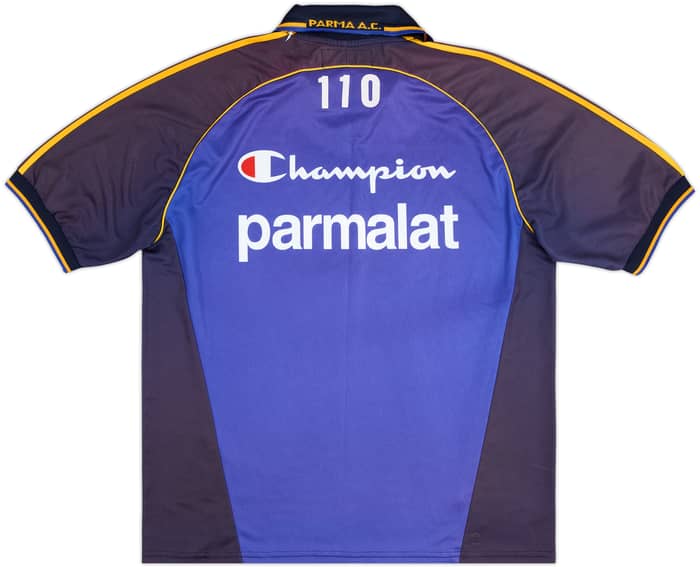 Camiseta Champion de entrenamiento versión jugador del Parma 2001-02 #110 - 9/10 - (XL)