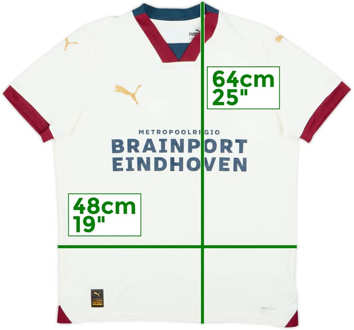 Camiseta de visitante del PSV 2023-24 - 9/10 - (15-16 Años)