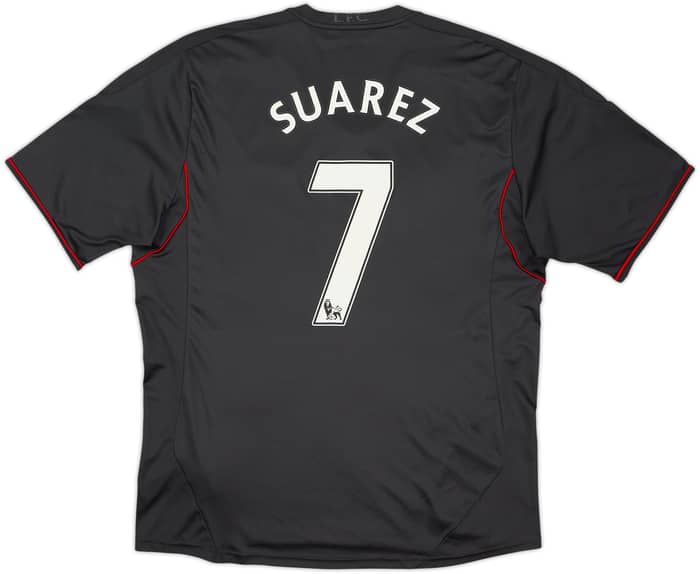 2011-12 Liverpool Camiseta Visitante Suarez #7 - 8/10 - (L)