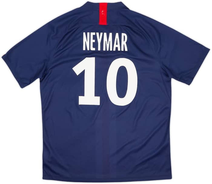 2019-20 Paris Saint-Germain Home Shirt Neymar #10 - 8/10 - (L)