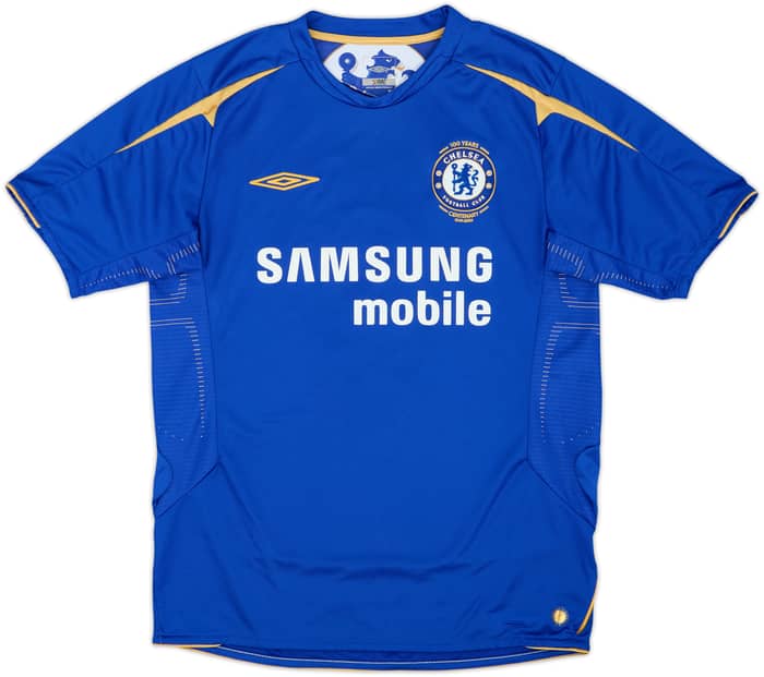 2005-06 Chelsea Centenary Home Shirt Lampard #8 - 6/10 - (M)
