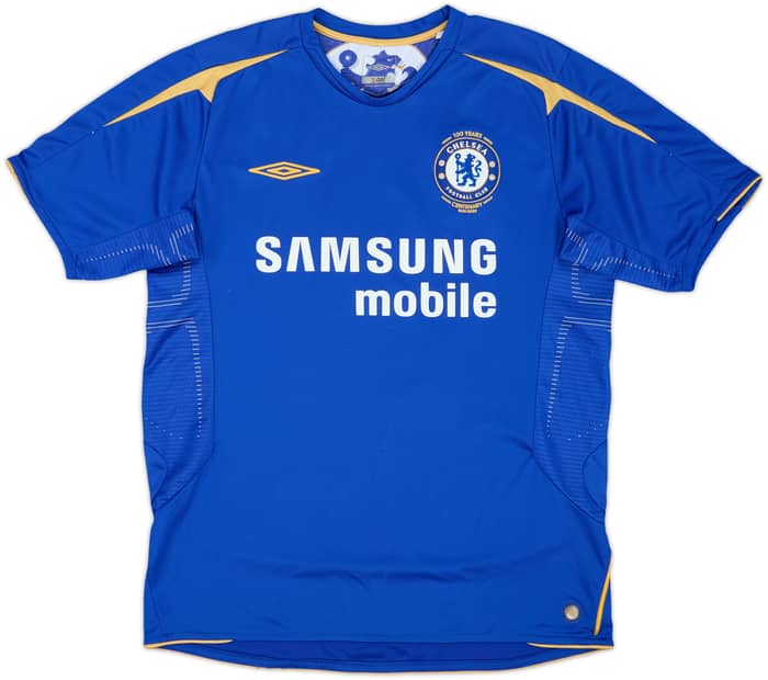 2005-06 Chelsea Centenario Local Camiseta Lampard #8 - 6/10 - (M)