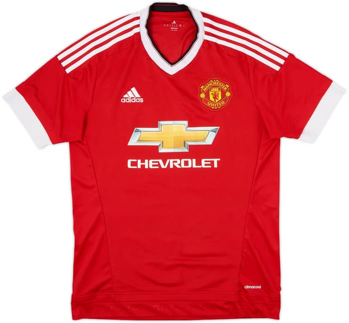 2015-16 Manchester United Home Shirt Ander Herrera #21 - 8/10 - (M)