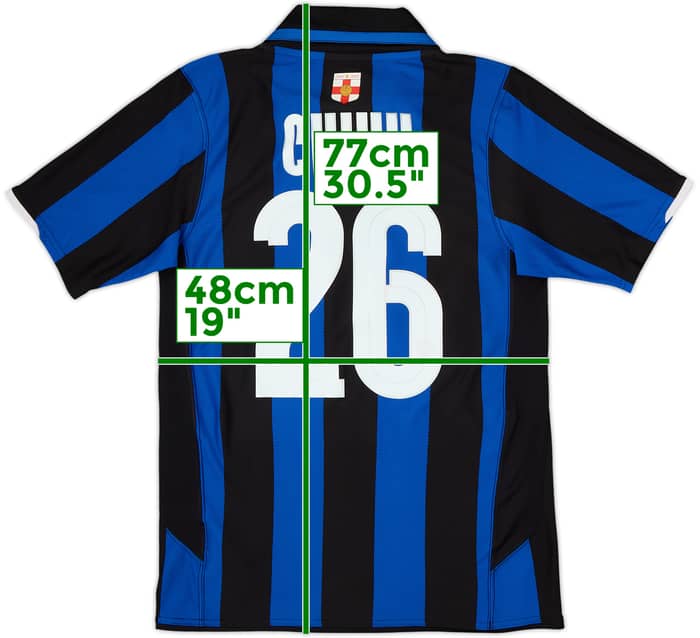 2007-08 Inter Milan Centenary Home Shirt Chivu #26 - 5/10 - (S)