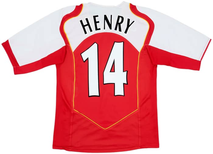 2004-05 Arsenal Home Shirt Henry #14 - 8/10 - (S)