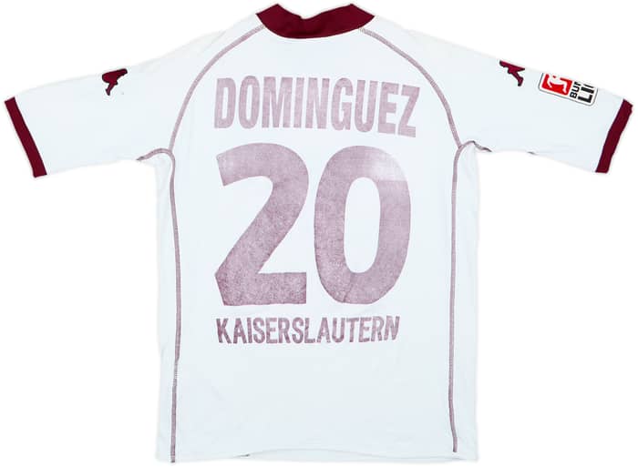 2003-04 Kaiserslautern Away Shirt Dominguez #20 - 5/10 - (M)