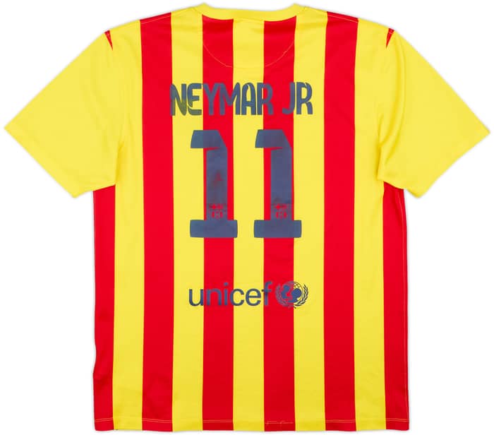 2013-15 Barcelona Basic Away Shirt Neymar Jr #11 - 6/10 - (M)