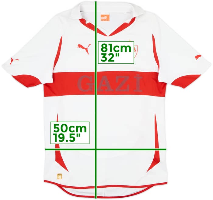 2010-11 Stuttgart Home Shirt - 4/10 - (M)