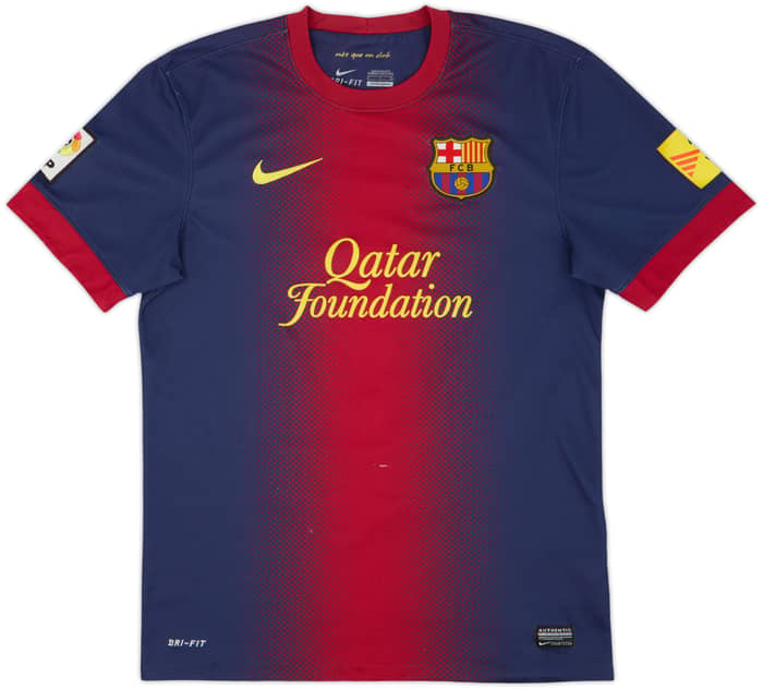 Camiseta de local del Barcelona 2012-13 Hoeymakers #3 - 6/10 - (S)