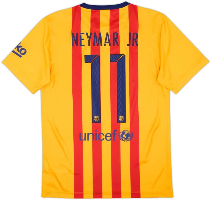 2015-16 Barcelona Basic Away Shirt Neymar Jr #11 - 8/10 - (S)