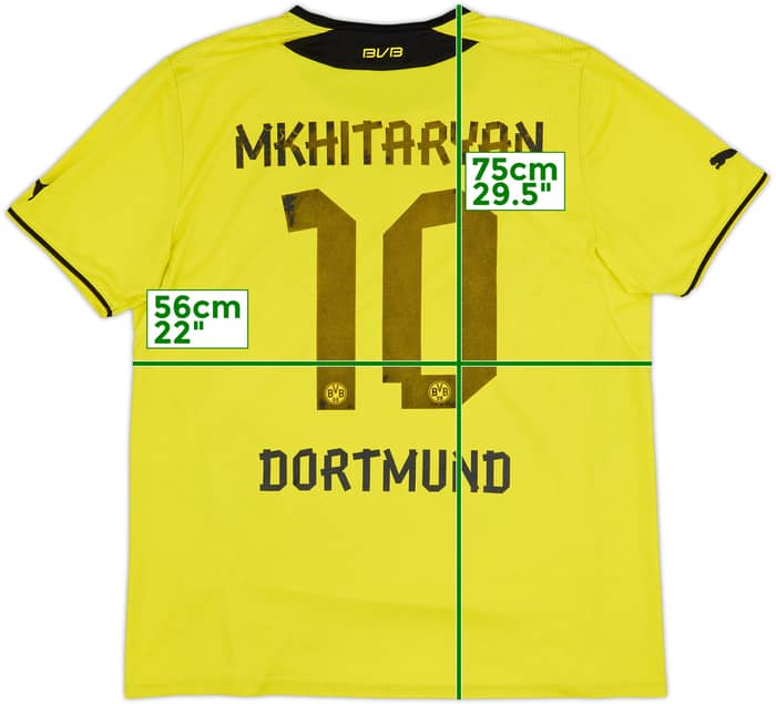 2013-14 Borussia Dortmund Home Shirt Mkhitaryan #10 - 5/10 - (XL)