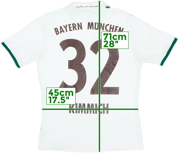 2013-14 Bayern Munich Away Shirt Kimmich #32 - 5/10 - (15-16 Years)