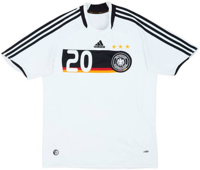 2008-09 Germany Home Shirt Podolski #20 - 7/10 - (M)