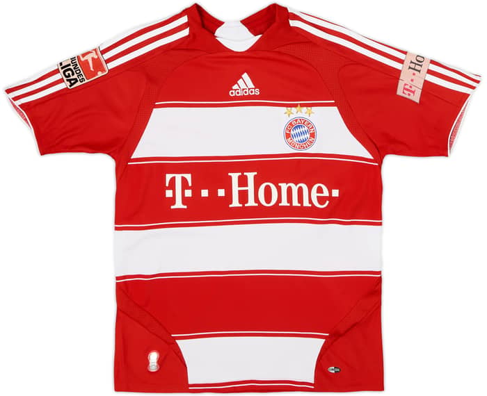 2007-08 Bayern Munich Home Shirt Toni #9 - 6/10 - (L.Boys)