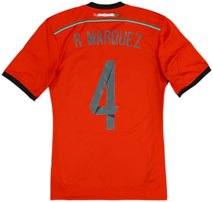 2014-15 Mexico Away Shirt R.Marquez #4 - 7/10 - (S)