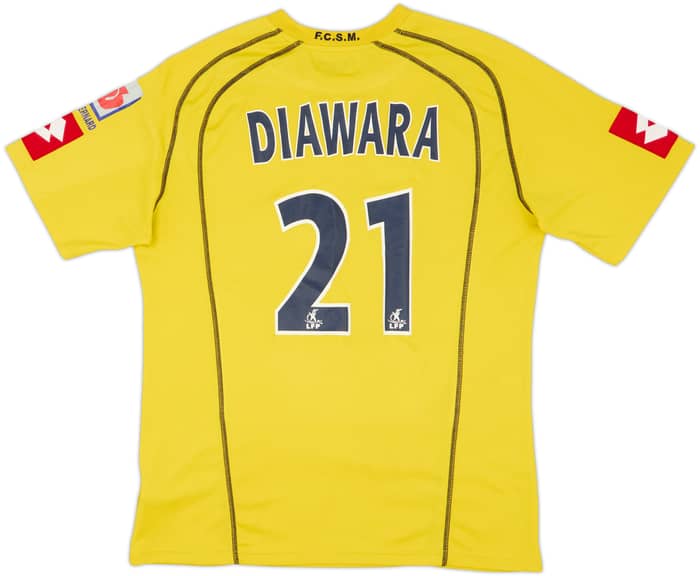 2003-04 Sochaux Home Shirt Diawara #21 - 6/10 - (XL)