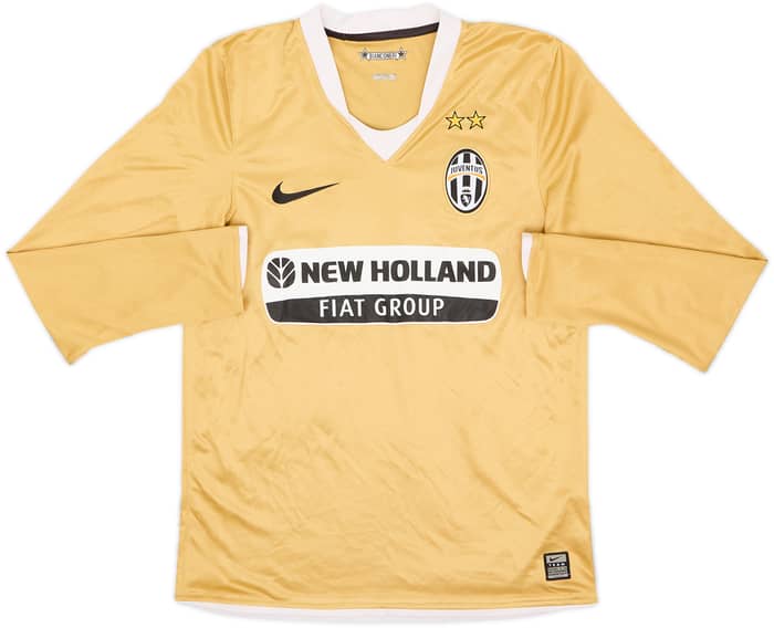 2008-09 Juventus Player Issue Away L/S Shirt #15 - 7/10 - (S)