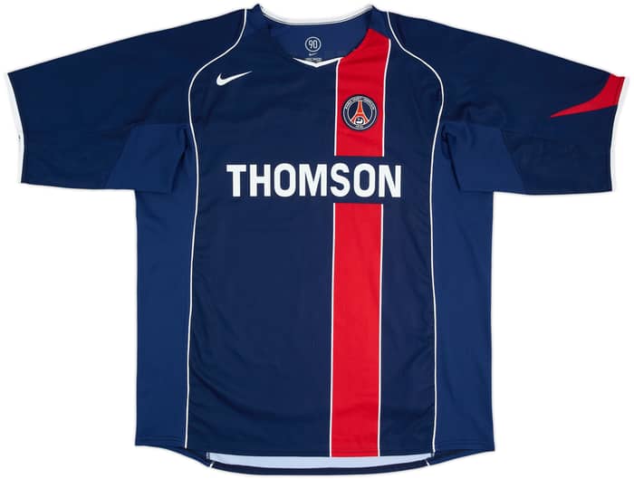 Camiseta de local del Paris Saint-Germain 2004-05 Pauleta #9 - 8/10 - (XL)