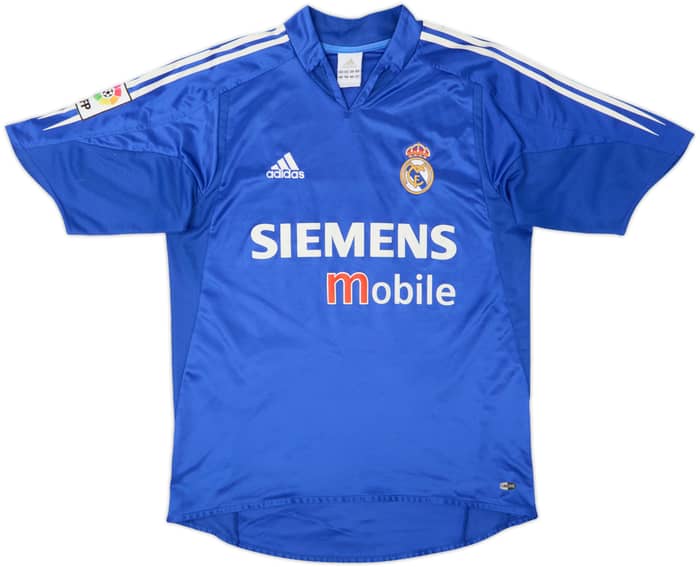 Camiseta de la tercera equipación del Real Madrid 2004-05 Ronaldo #9 - 7/10 - (S)