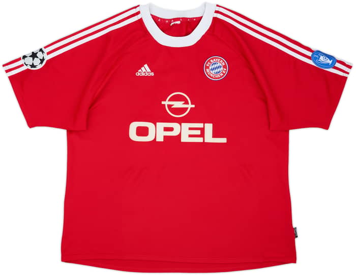 2000-01 Bayern Munich CL Home Shirt Elber #9 - 8/10 - (XXL)