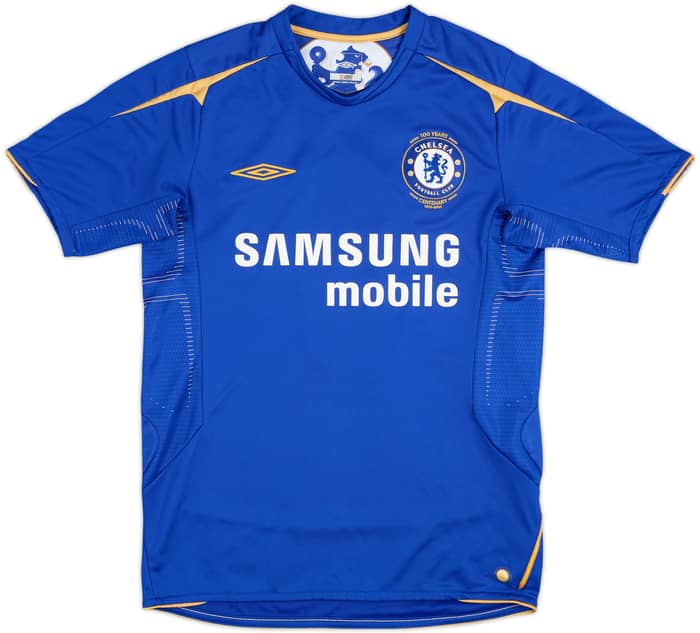 2005-06 Chelsea Centenary Home Shirt Lampard #8 - 7/10 - (M)