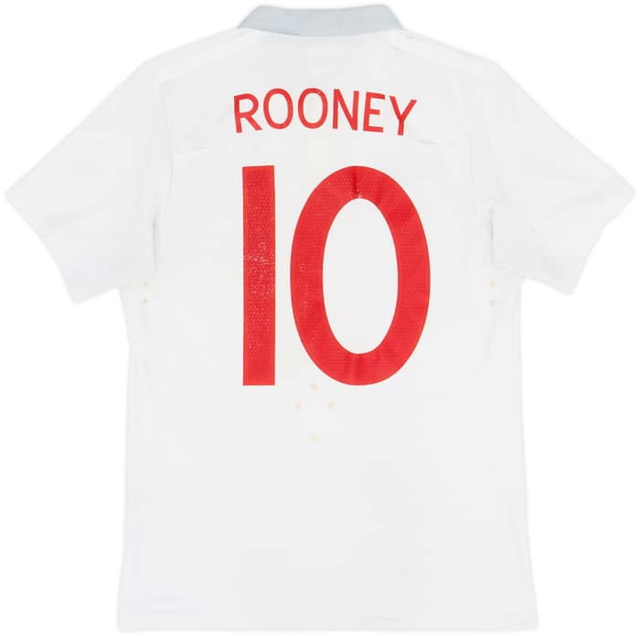 2009-10 England Home Shirt Rooney #10 - 5/10 - (S)