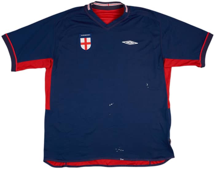2002-04 England Away Shirt - 5/10 - (XL)
