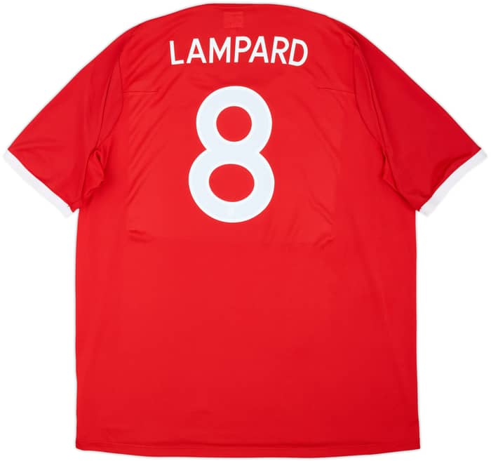 2010-11 England Away Shirt Lampard #8 - 9/10 - (3XL)