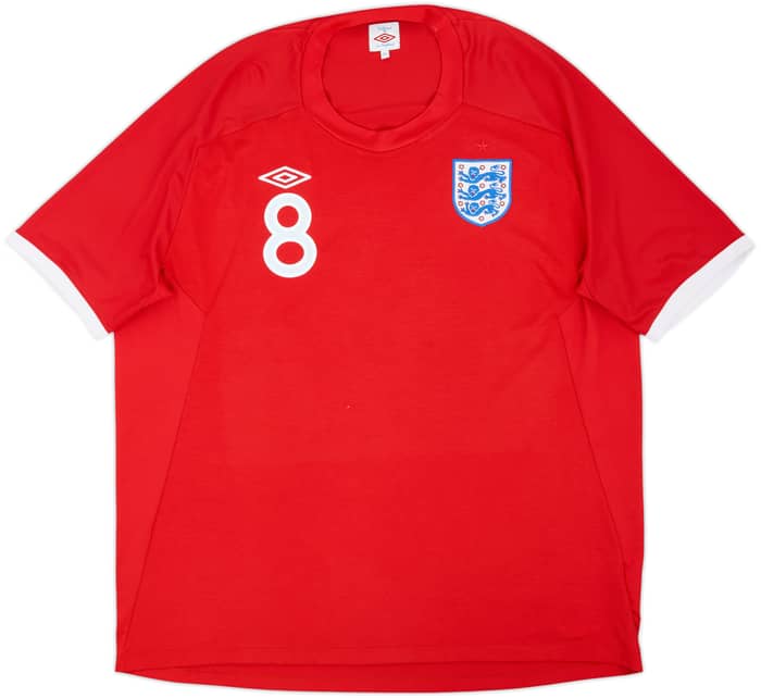 2010-11 England Away Shirt Lampard #8 - 9/10 - (3XL)