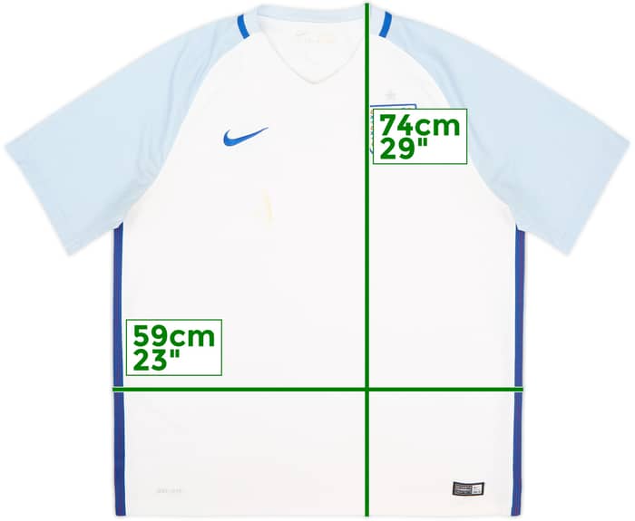2016-17 Inglaterra Local Camiseta - 5/10 - (XL)