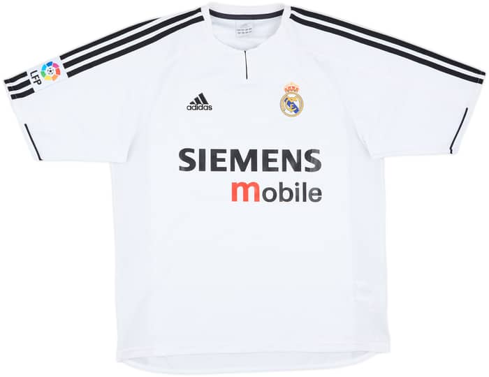 2003-04 Real Madrid Home Shirt Zidane #5 - 10/10 - (M)