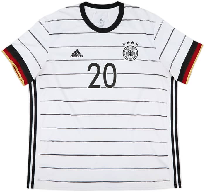 2020-21 Germany Home Shirt Gnabry #20 - 7/10 - (XXL)