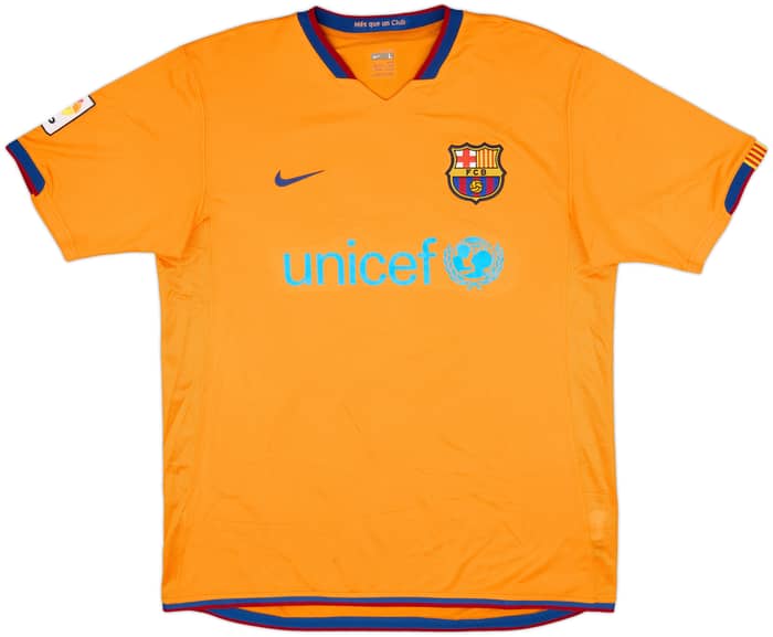 2006-08 Barcelona Away Shirt Messi #19 - 10/10 - (L)