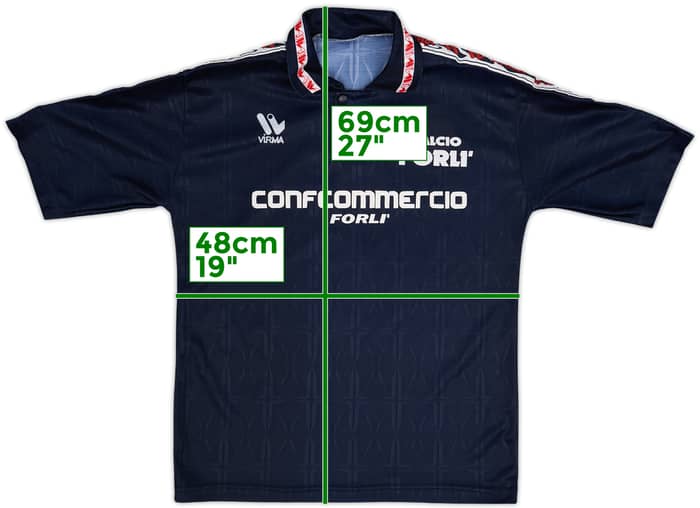 Camiseta de local del Forli 1990s #5 - 9/10 - (M)
