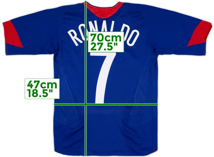2006-08 Manchester United Third Shirt Ronaldo #7 - 4/10 - (XL.Boys)