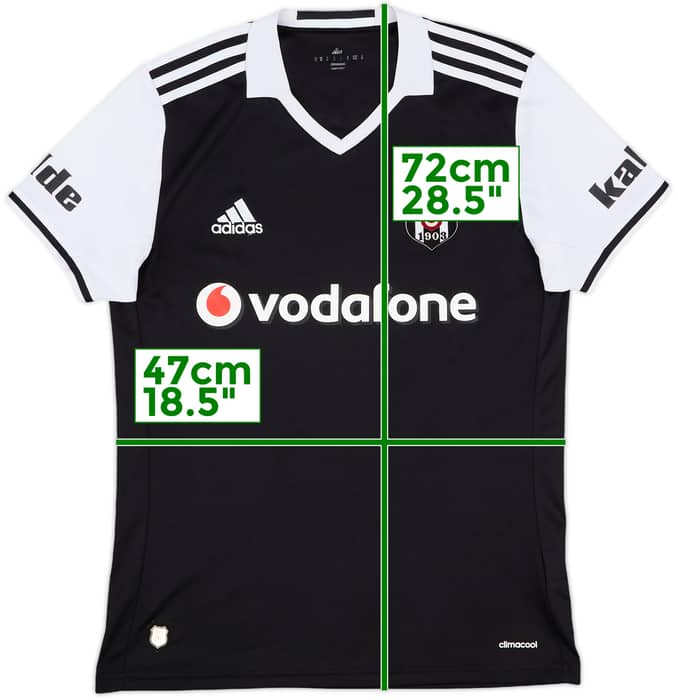 2016-17 Besiktas Away Shirt - 7/10 - (M)