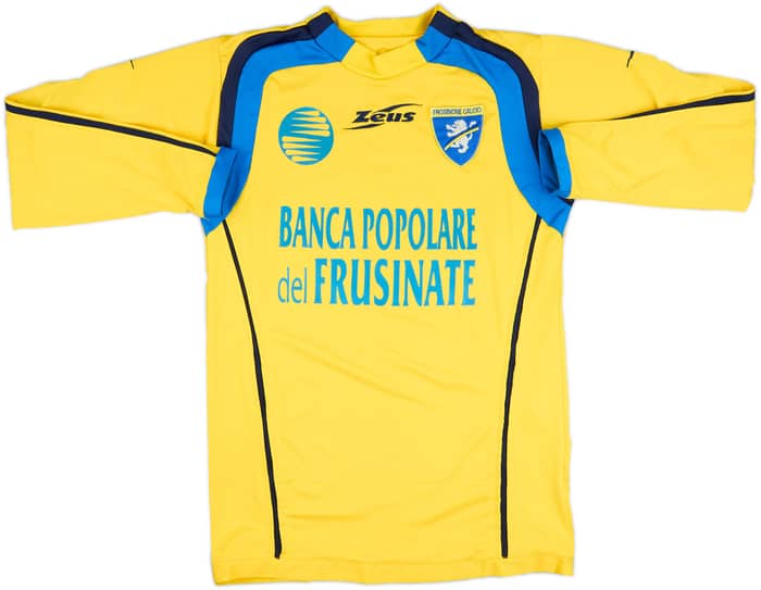 2005-06 Frosinone Match Issue Home L/S Shirt #7