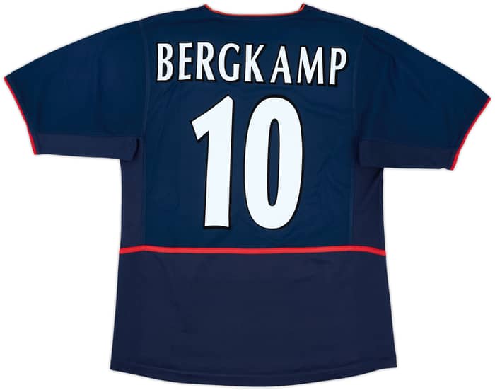 2002-04 Arsenal Away Shirt Bergkamp #10 - 7/10 - (S)